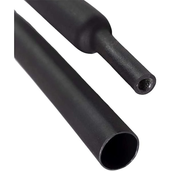 Kable Kontrol Adhesive Lined Heat Shrink Tube, Dual Wall, 3:1 I.D. Shrink Ratio, 3/16 in I.D. Before Shrinking, Black, 4 ft HS372-BK - main